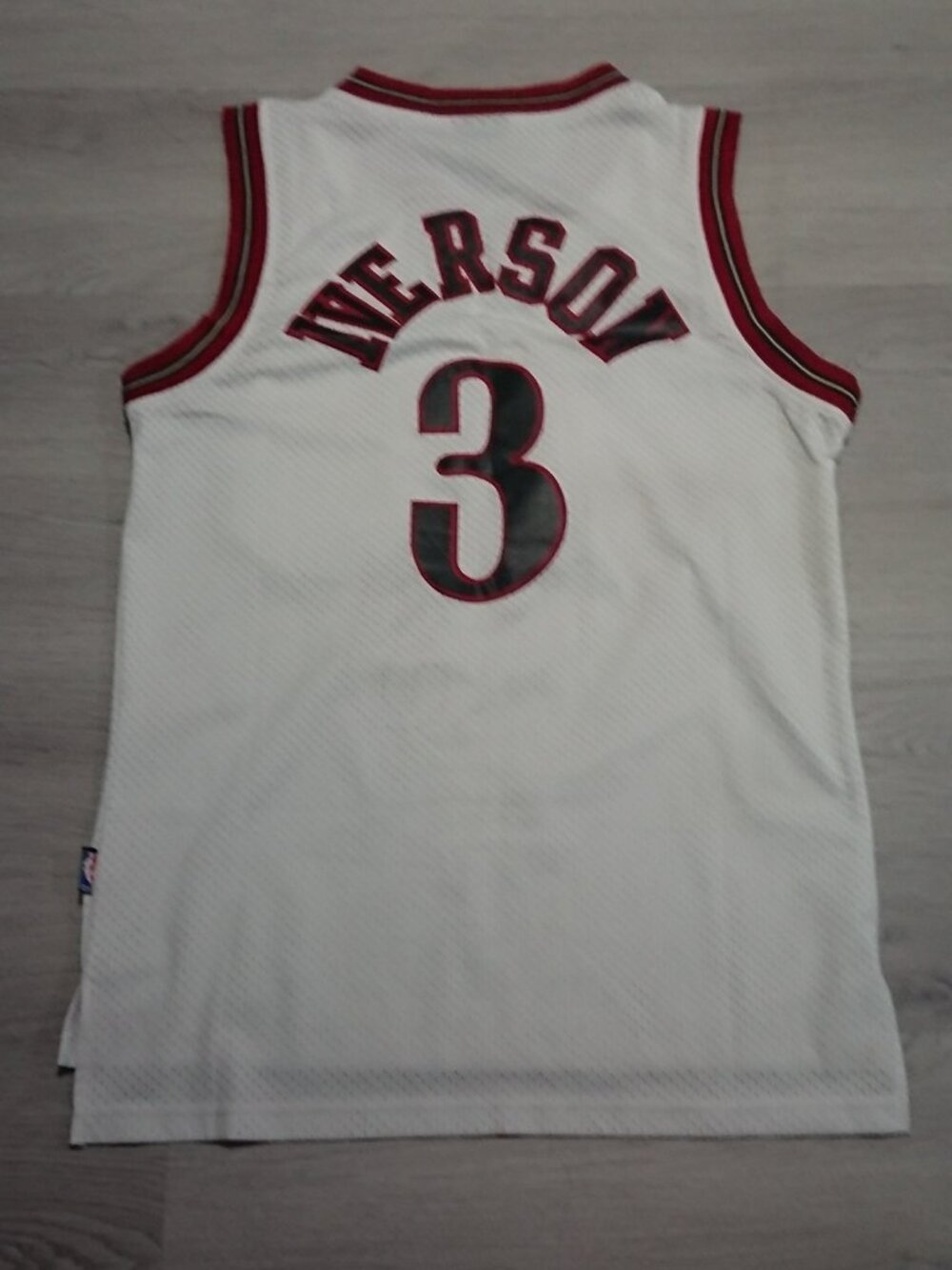 Vintage basketball Sixers Iverson jersey adidas size s - Picture 2 of 5